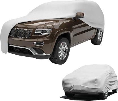 Budge Lite SUV Car Cover, Breathable Dustproof Cover, Fits SUVs up to 162"