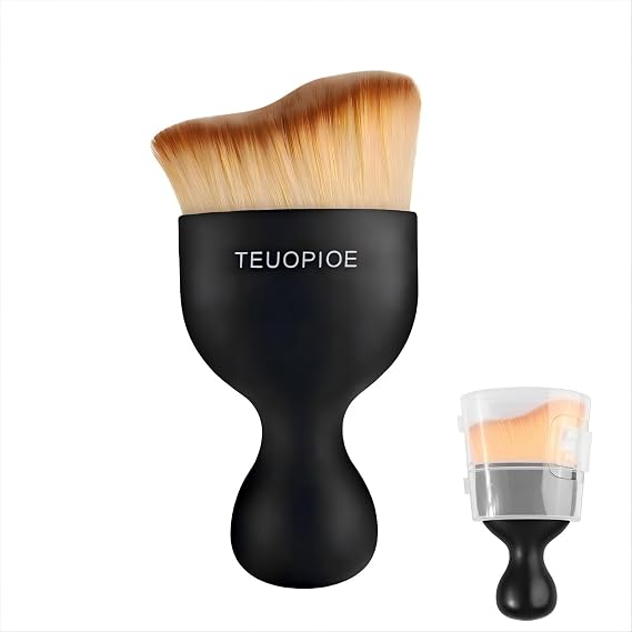 Car Detailing Brush for Interior Dusting and Air Vents, Brown