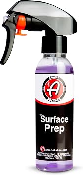 Adam's Polishes Surface Prep (4oz) - A Surface Cleanser Spray for Auto Paint Prep to Apply Any Ceramic Coating, Car Wax,