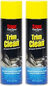 Stoner Car Care 91134-2PK Trim Clean – All-Purpose Foaming Automotive Interior Cleaner, Fast-Acting Formula Quickly Remo