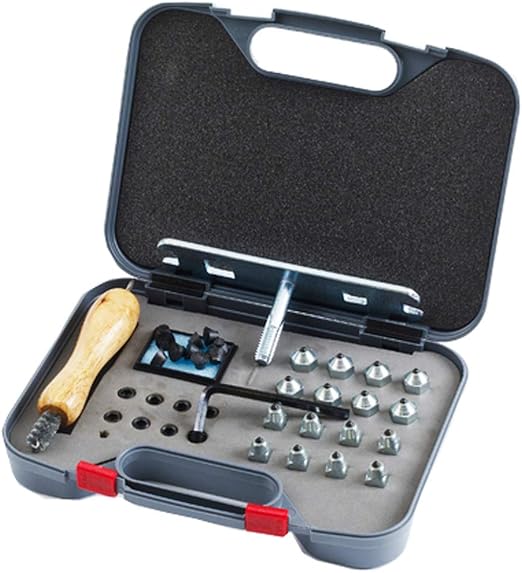 Horse Shoe Stud Kit with Plastic Case