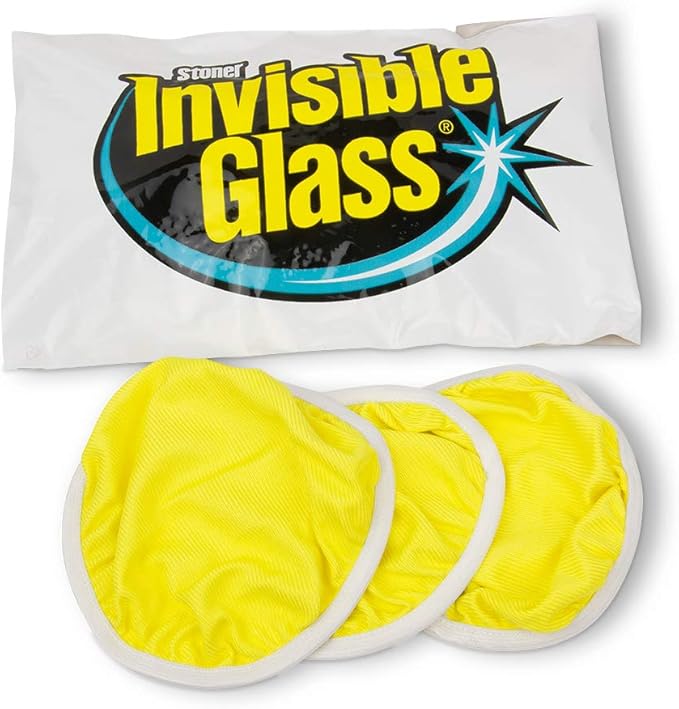 Invisible Glass 95183 Original Reach and Clean Tool Replacement Elastic Microfiber Bonnets, Pack of 3