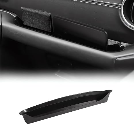 Interior Passenger Grab Handle Organizer Storage Tray Compatible with 2018-2023 Jeep Wrangler JL/JLU & Jeep Gladiator JT