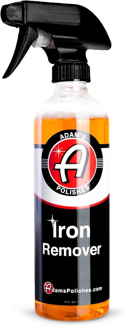 Adam's Iron Remover (16oz) - Iron Out Fallout & Stop Rust Remover Spray for Car Detailing Removes Iron Particles in Auto