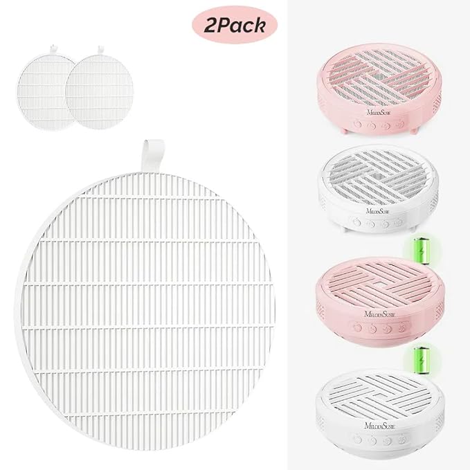 MelodySusie 2Pack Filter for HPro Nail Dust Collector