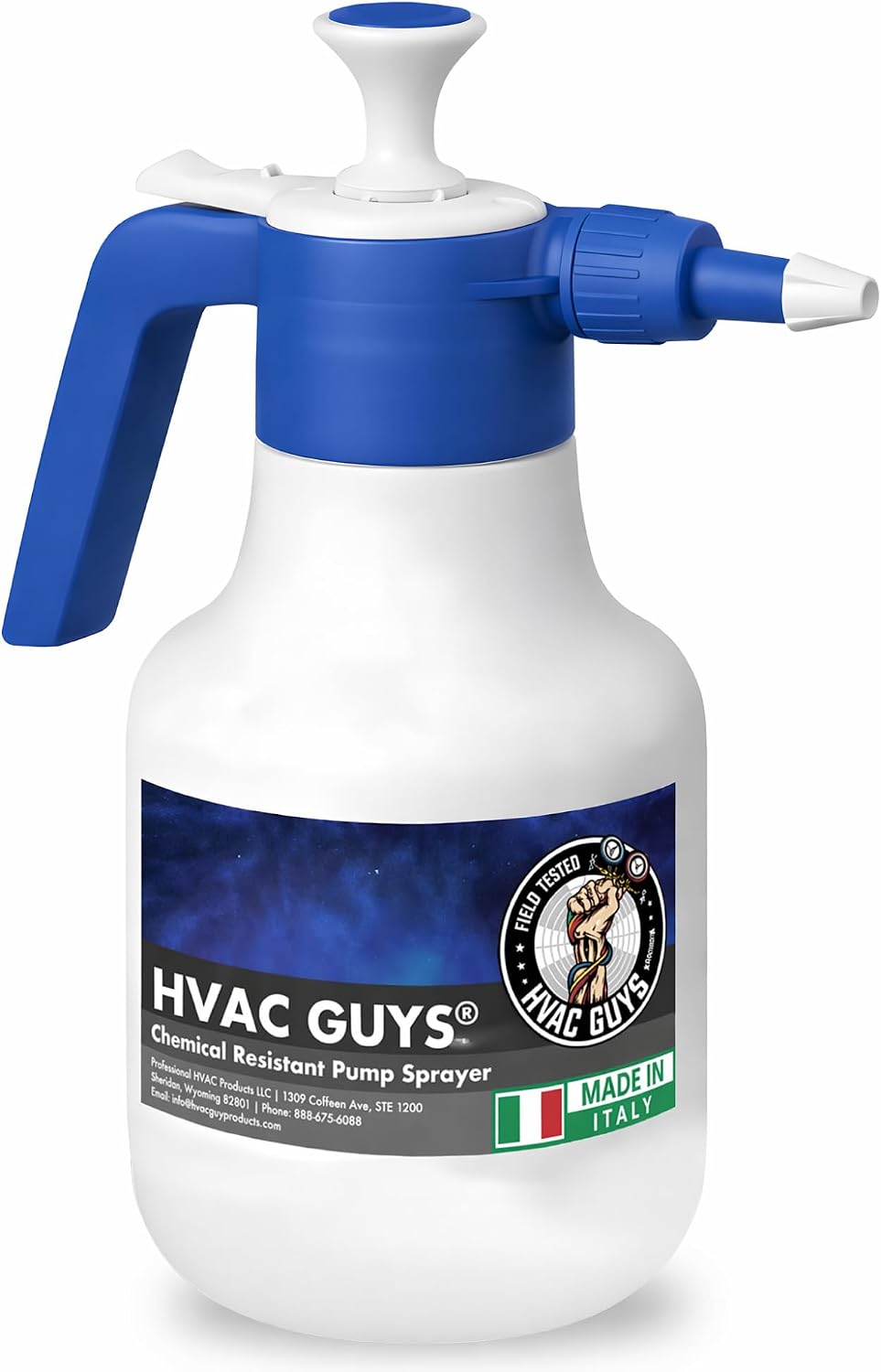 Handheld Chemical Pump Sprayer with 360° Spray Angle