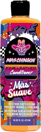Mas Chingon Fine Leather Conditioner for Leather Car Interiors, Seats, Boots, Bags and More (Works on Natural, Synthetic