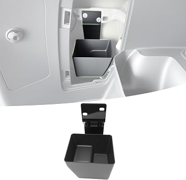 Trunk Organizer for 2010-2024 Toyota 4Runner 5-Seat 2nd Row(NOT Fit 7-Seat 3rd Row), Rear Trunk Storage Box Bin Cargo Tr