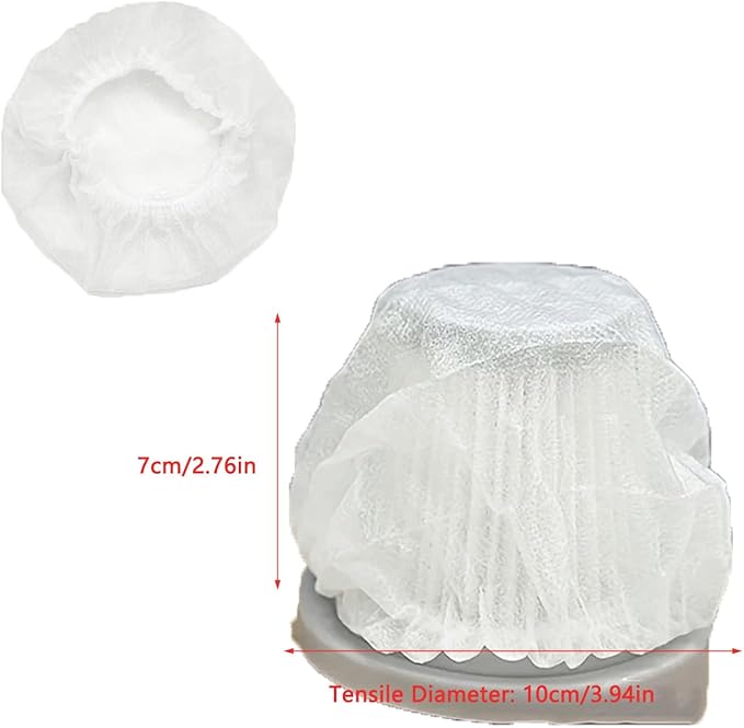 100 Pack Hand Vacuum Filter Cover Disposable Non-Woven Fabric Filters Caps for Dustbuster Cordless Handheld Vacuum Car Vacuum Cleaner Rechargeable Mini Portable Vacuum