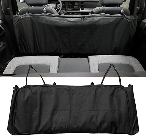 D-Lumina Soft Top Window Storage Bag - Compatible with Ford Bronco 4-Door 2021 2022 2023 2024 2025 2026 - Rearseat Stora
