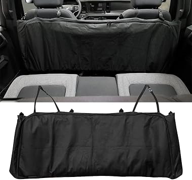 D-Lumina Soft Top Window Storage Bag - Compatible with Ford Bronco 4-Door 2021 2022 2023 2024 2025 2026 - Rearseat Stora
