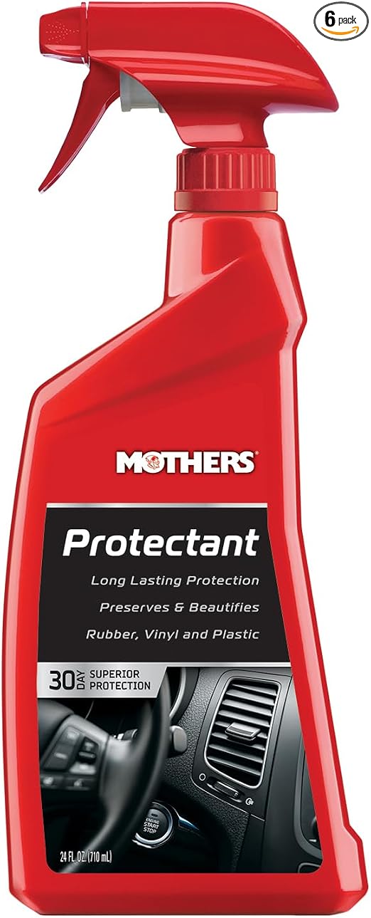 Mothers 05324-6 Protectant- 24 oz., (Pack of 6)