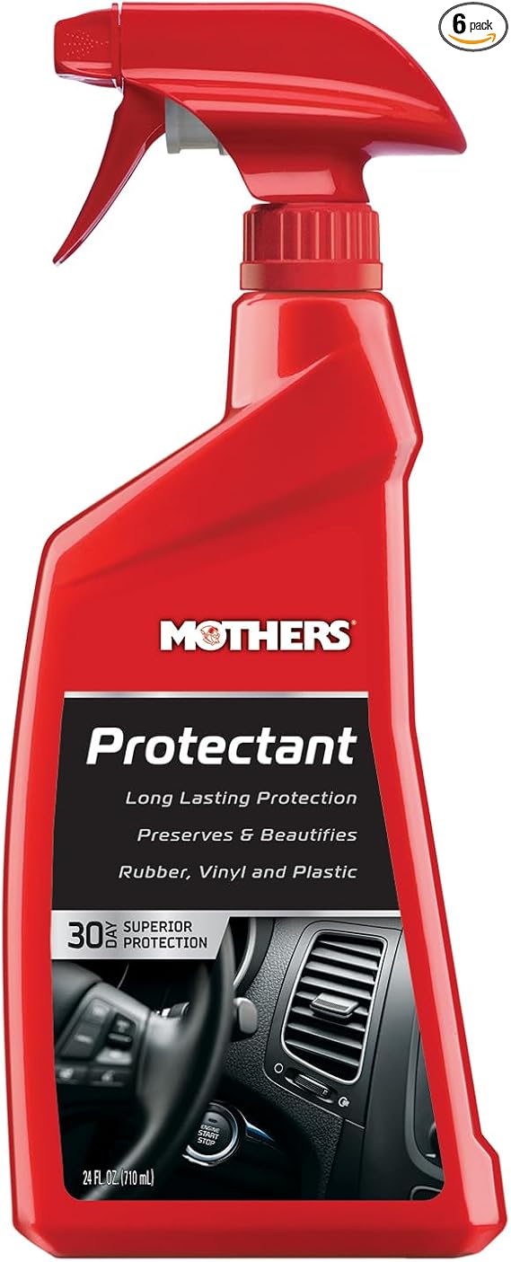Mothers 05324-6 Protectant- 24 oz., (Pack of 6)