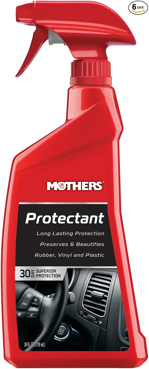 Mothers 05324-6 Protectant- 24 oz., (Pack of 6)
