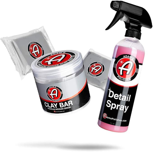 Adam's Polishes Medium Grade Clay Bar Detailing Kit