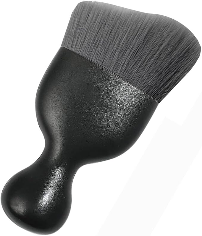 Car Detailing Brush,Car Interior Detail Dust Brush,Soft Bristle Cleaning Brush,Universal Car Brush Tool(Double Purple)