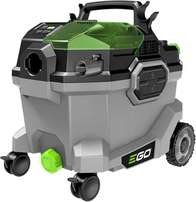 EGO Power+ Shop Vacuum Wet Dry, Car Vac, Portable Cordless Cleaner, 9 Gallon 110 CFM, Battery and Charger Not Included -