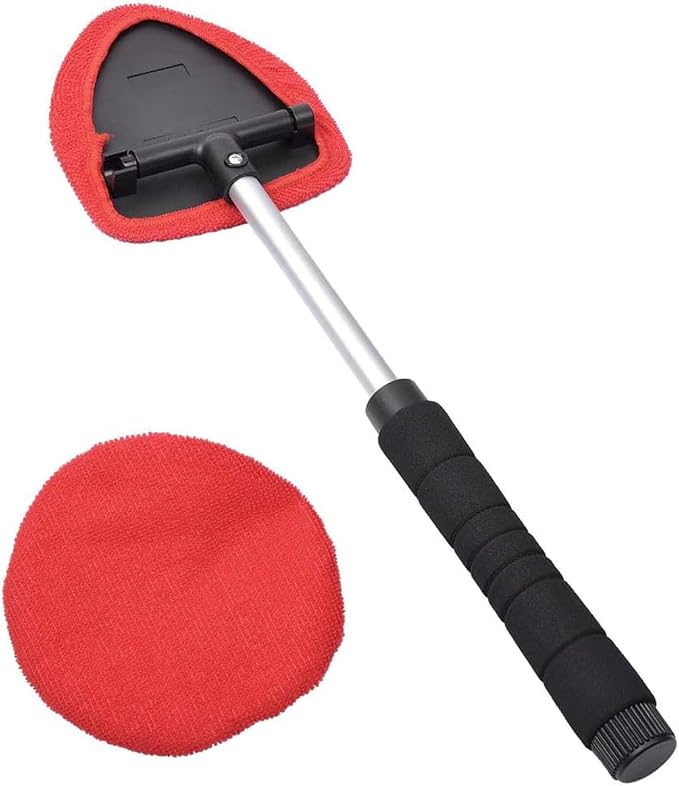 Windshield Cleaning Tool Car Cleaner Tool & Inside Extendable Handle