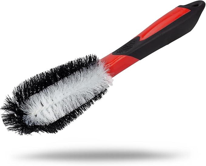 Maxshine Universal 360° Car Engine Cleaning Brush – 12” Long with Non-Slip Grip Handle – Soft Bristles for Safe & Effective Detailing – Deep Cleaning Tool for Engines, Wheels & Auto Detailing