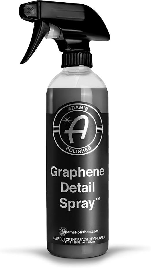 Adam's Polishes Graphene Detail Spray (16 Fl Oz) - Extend Protection of Waxes, Sealants, & Coatings | Waterless Detailer