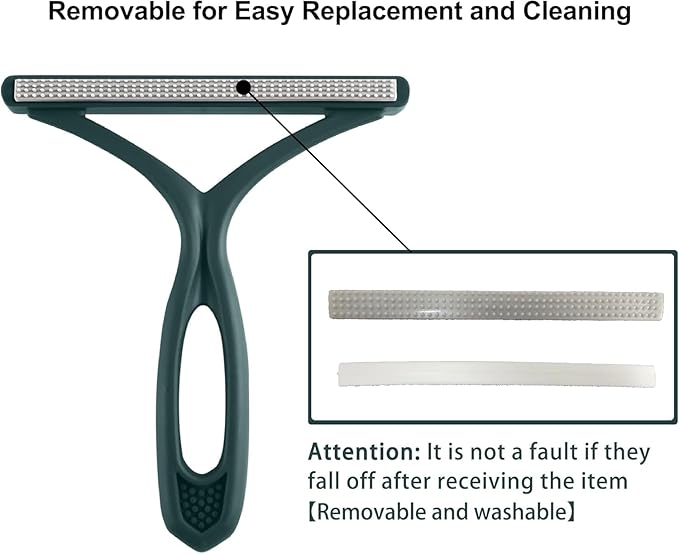 5 Pack Pet Hair Remover, Portable Dog Cat Hair Remover, Lint Remover, Reusable Pet Hair Removal Tool, Lint Shaver Cleaner Pro, Carpet Scraper for Couch Furniture, Blanket, Clothing, Carpet, Rugs