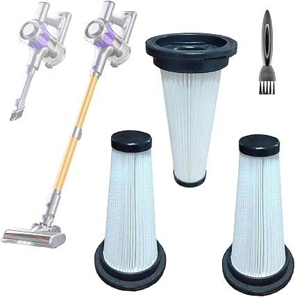 3Pack Hepa Filters Replacement Compatible with MBYULO Cordless Vacuum Cleaner, Model EHBR-A001-V01.Washable Filters Works with MBYULO Stick Vacuum. - Cleanova