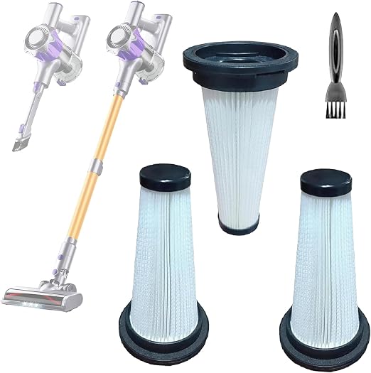 3Pack Hepa Filters Replacement Compatible with MBYULO Cordless Vacuum Cleaner, Model EHBR-A001-V01.Washable Filters Works with MBYULO Stick Vacuum. - Cleanova