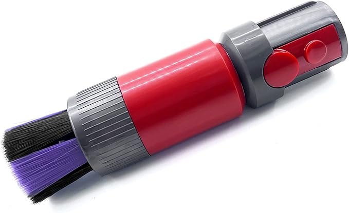 Traceless Scratch-Free Dusting Brush Compatible with Dyson V7, V8, V10, V11, V12, V15 Gen5 detect and Gen5 outsize Vacuum Cleaners Features handy self-cleaning soft bristles, Soft Bristle Dust Brush