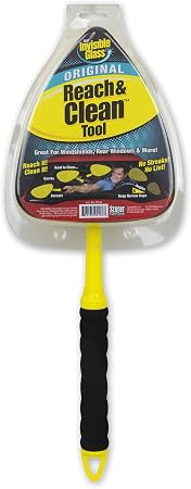 Invisible Glass 95161 Reach and Clean Tool (1-Piece) - Window Wand Glass Cleaning Tool for Windshields, Cleaner for Auto