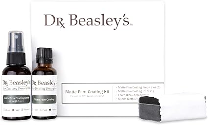 Dr. Beasley's-FK-12 Matte Film Coating Kit - Resists Fading and Yellowing, Hydrophobic for Easy Cleaning, Great for Matt
