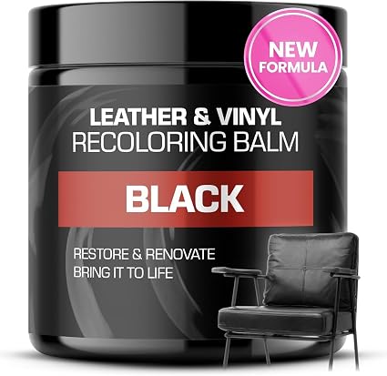 FORTIVO Leather Recoloring Balm, Color Restorer, Scratch Remover, Couch Paint and Repair, Leather Balm for Couches