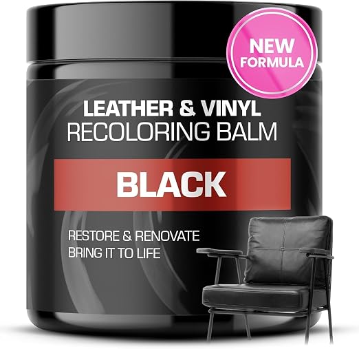 FORTIVO Leather Recoloring Balm, Color Restorer, Scratch Remover, Couch Paint and Repair, Leather Balm for Couches