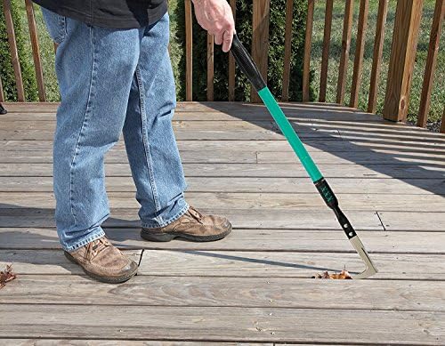 Crevice Cleaning Tool. Telescoping Handle, Stainless Steel Blade, Removes Dirt & Debris from Cracks and Crevices