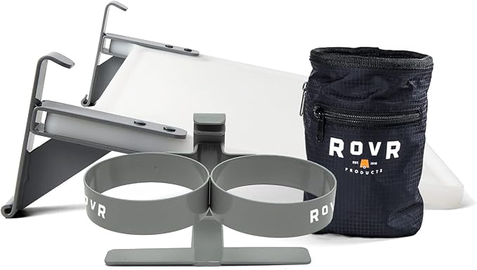 RovR Accessories Essential Pack - Includes Dual Cup Holder, Prep Board, and Storage Bag - Compatible with RollR 45, 60, 