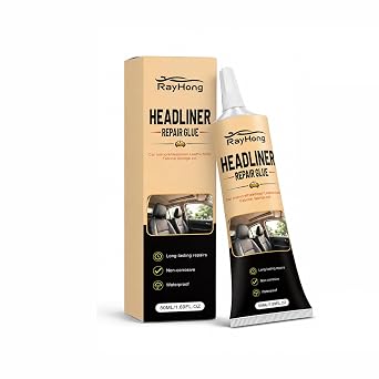 Headliner Repair Glue, Car Headliner Adhesive Car Roof Liner Fabric Adhesive, Upholstery Glue for Cars,Headliner Repair 