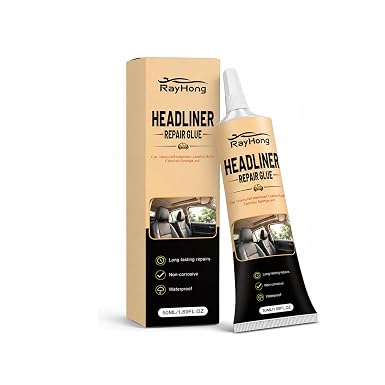 Headliner Repair Glue, Car Headliner Adhesive Car Roof Liner Fabric Adhesive, Upholstery Glue for Cars,Headliner Repair 