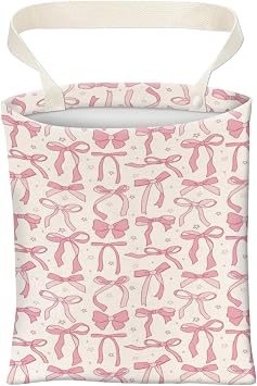 Car Trash Can, Cute Car Trash Bag, Hanging Car Organizer and Storage Bag, Trash Bin for Car Accessories, Vehicle, Travel