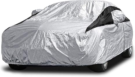 Titan Premium Multi-Layer PEVA Car Cover for Sedans 186-202". Waterproof, UV Protection, Anti-Scratch Protective Lining,