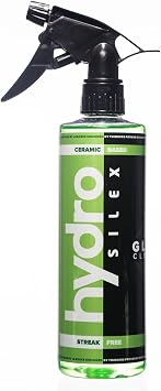 Glass Cleaner (16oz) | SiO2 Infused Ceramic Glass Cleaner for Auto Glass & Windows | Streak-Free Formula Safe on Tinted 
