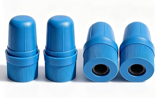 4PCS Car Battery Terminal Cleaners, Battery Terminal Brush for Automotive and Marine Batteries, Post Cleaner Wire Brush 