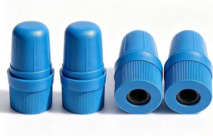 4PCS Car Battery Terminal Cleaners, Battery Terminal Brush for Automotive and Marine Batteries, Post Cleaner Wire Brush 