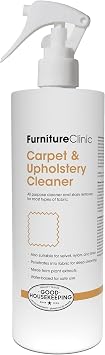 Furniture Clinic Fabric Cleaner | Everyday Cleaning Spray for Furniture, Fabric, Rugs, Carpet, Couches, Car Seats and Mo