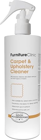 Furniture Clinic Fabric Cleaner | Everyday Cleaning Spray for Furniture, Fabric, Rugs, Carpet, Couches, Car Seats and Mo