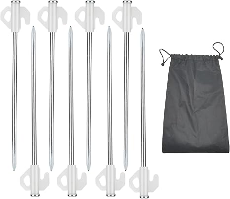 Heavy Duty Steel Tent Stakes