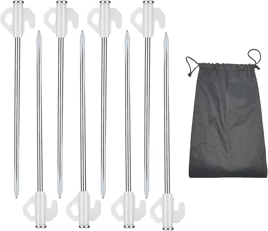 Heavy Duty Steel Tent Stakes