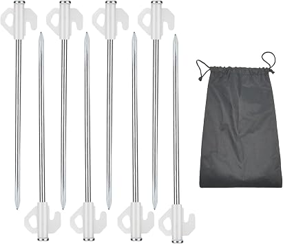 Heavy Duty Steel Tent Stakes