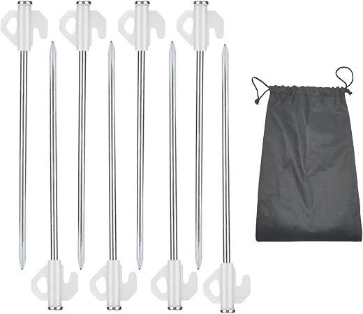Heavy Duty Steel Tent Stakes