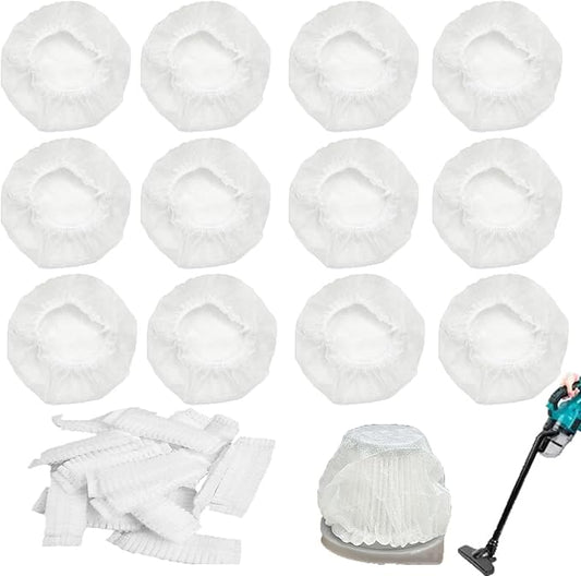 100 Pack Hand Vacuum Filter Cover Disposable Non-Woven Fabric Filters Caps for Dustbuster Cordless Handheld Vacuum Car Vacuum Cleaner Rechargeable Mini Portable Vacuum