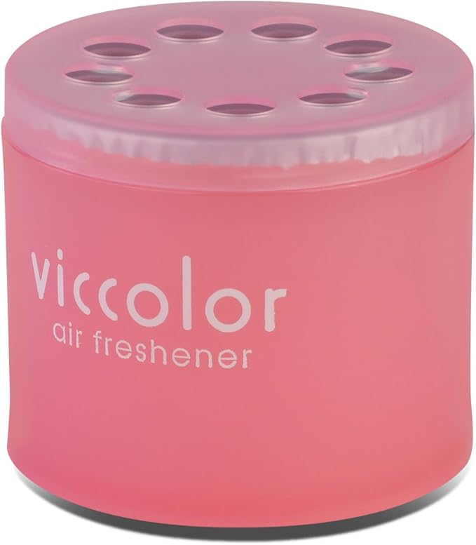 Auto Dynasty VicColor Gel Based Japanese Under-The-Car Air Refresher/Odor Eliminator Can (Peach & Kiss Scented)