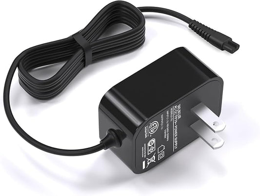 9V Replacement Charger for LABIGO Electric Spin Scrubber Compatible with LABIGO LA1, for Voweek VWS211, SP02, for Homitt HM115C HM115CW Electric Spin Scrubber Power Supply, Cord Length 5.9Ft